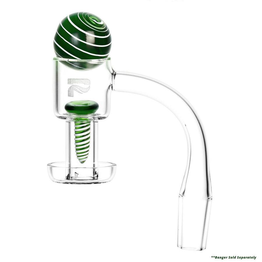 Pulsar - Terp Slurper Screw & Marble 2-Piece Set - Assorted Colors