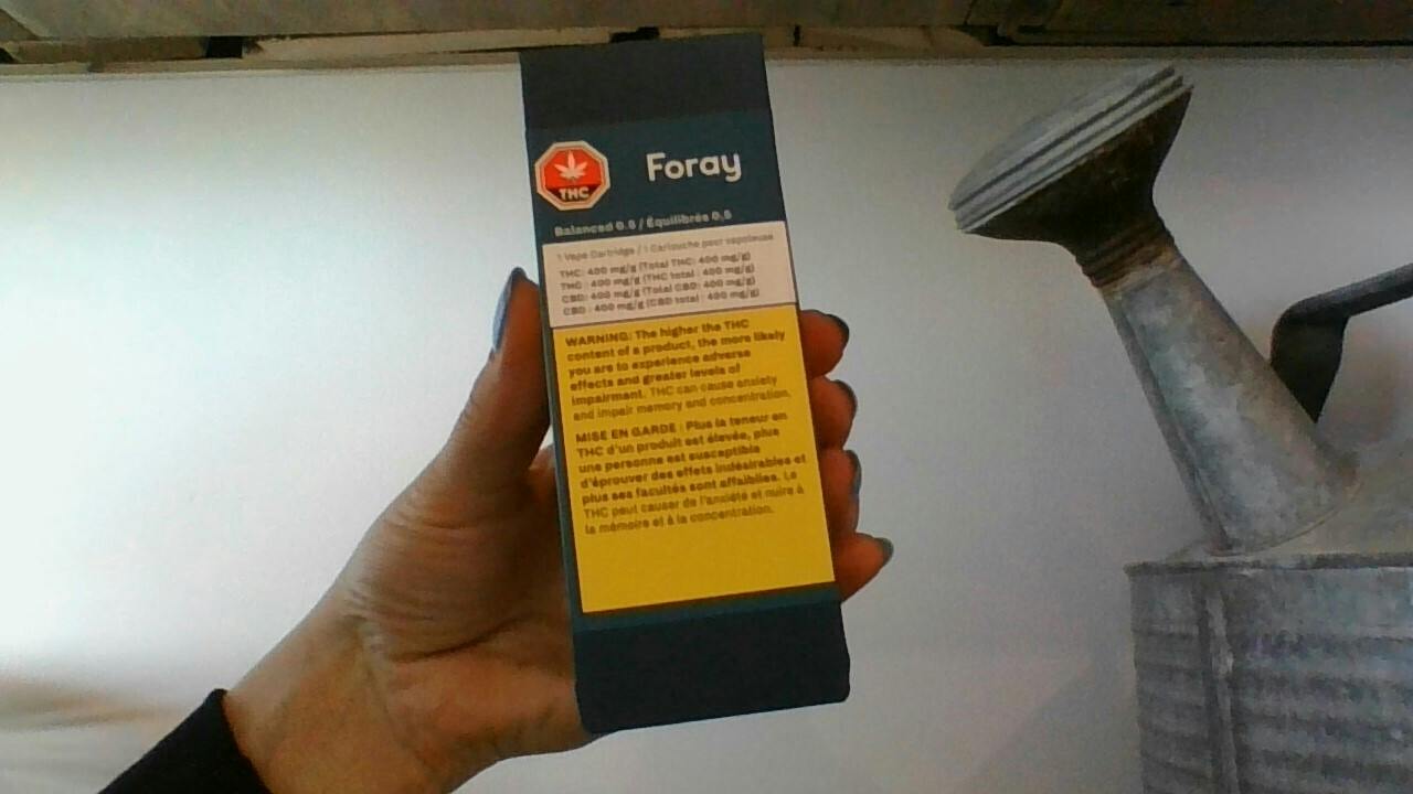 Foray - Mango Haze Balanced - Vape Cartridge - 0.5g