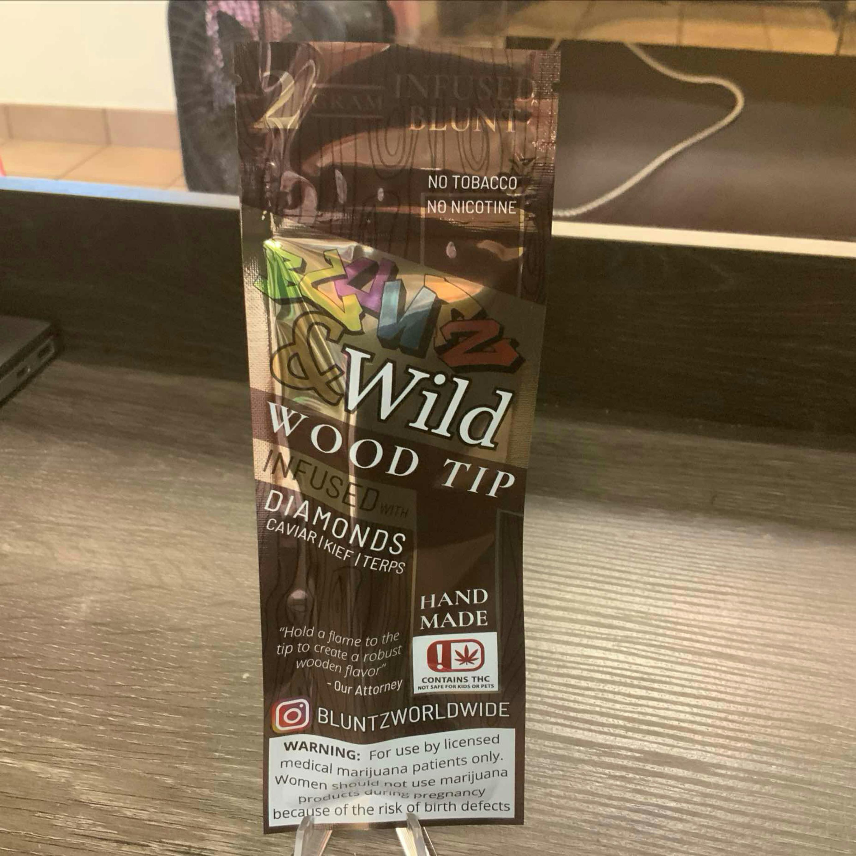 Rex's Remedies | Bluntz & Wild OG | Infused Blunt | 2G by Rex's Remedies