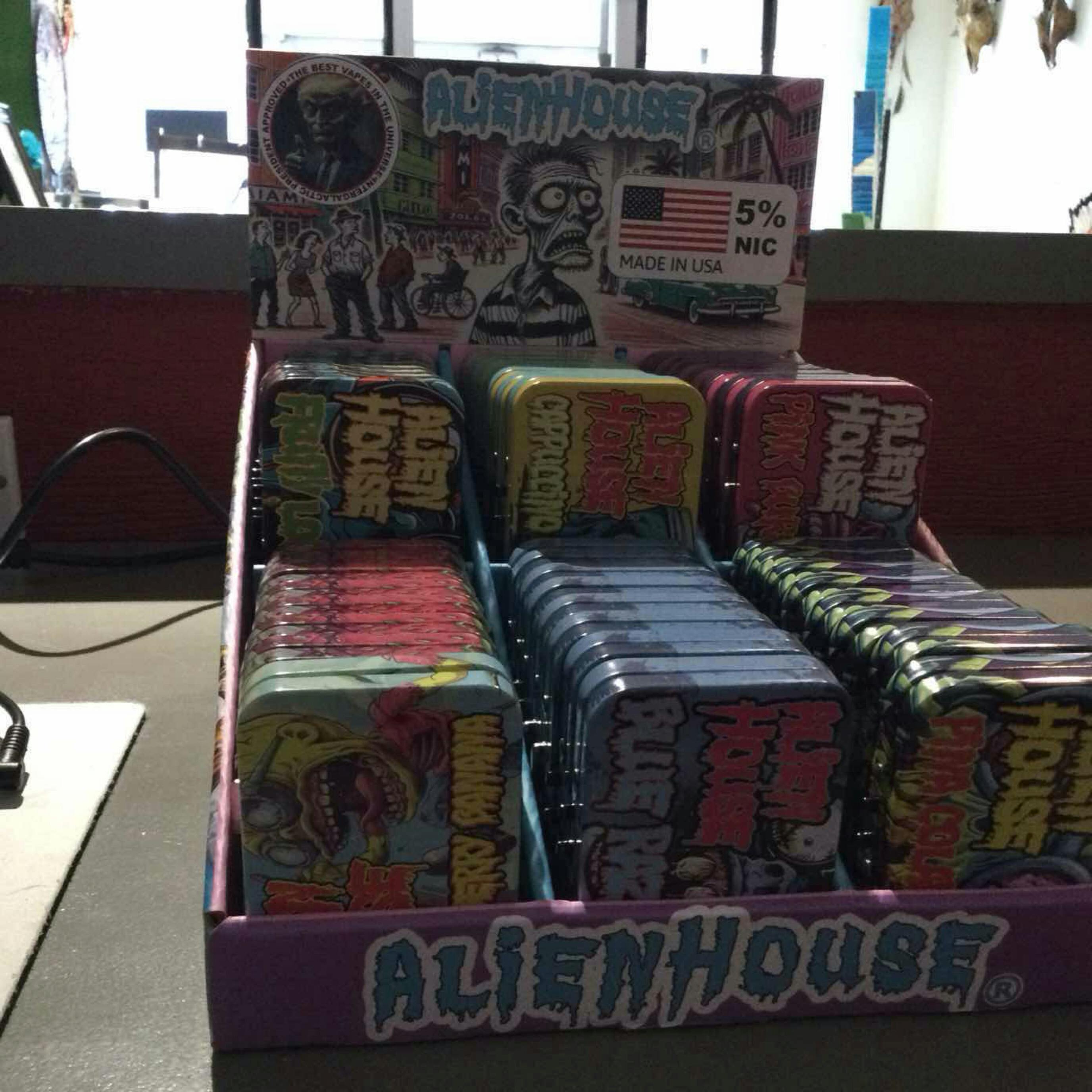 Alien House 5% Nic Vape at Dark Cloud Cannabis Co.