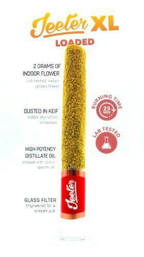 Jeeter - 2G Quad Infused Preroll - Graddady Purp