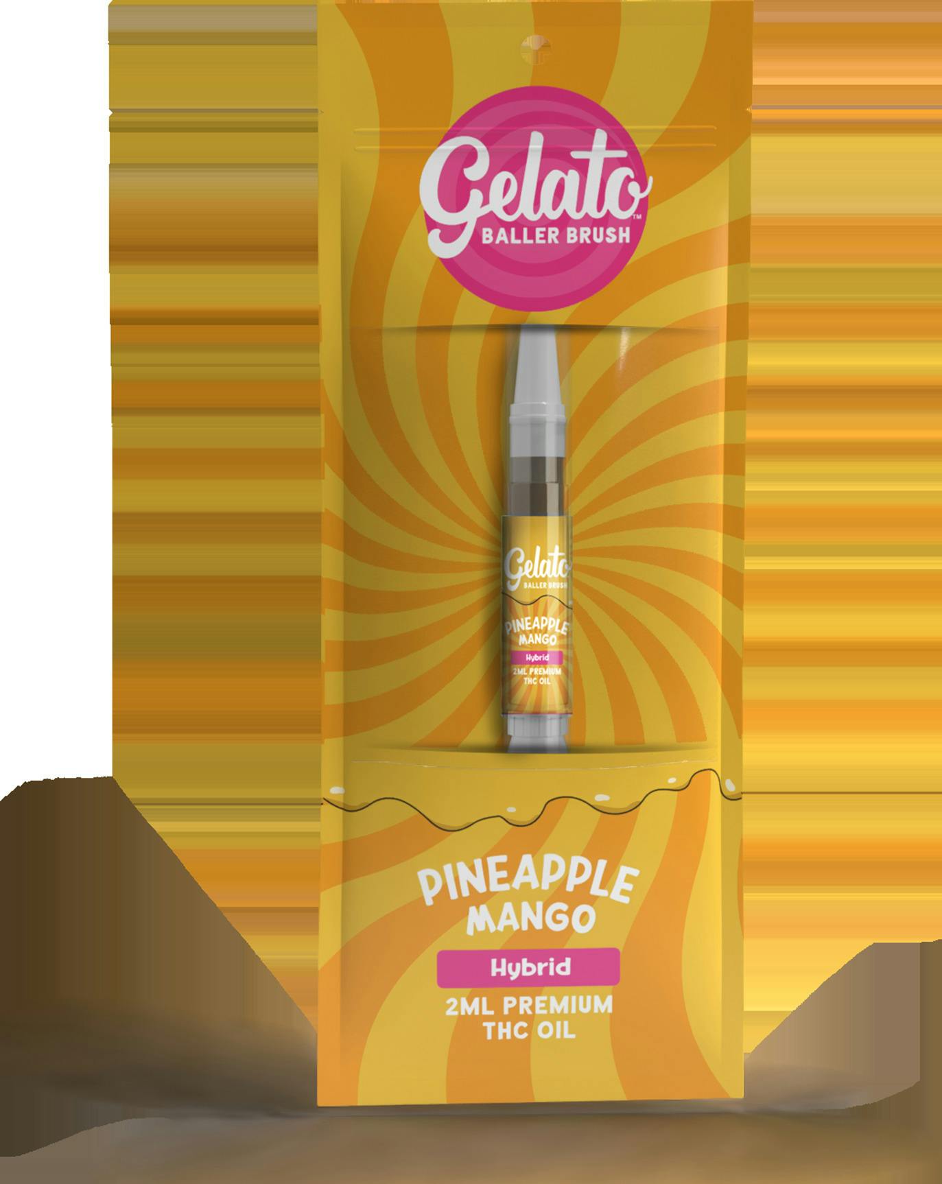 Gelato - 2g Baller Brush - Pineapple Mango