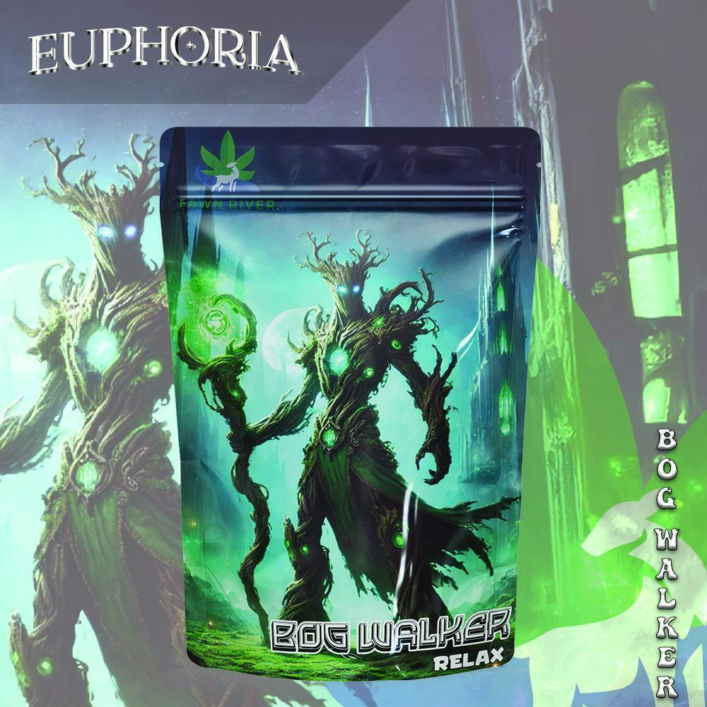 Euphoria - 28g Prepack - Bog Walker cannabis product