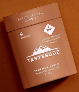 Taste Budz- Tropical Punch Indica Rosin Gummies