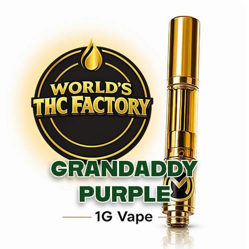 World THC Factory - 1.0g Vaporizer - Granddaddy Purple