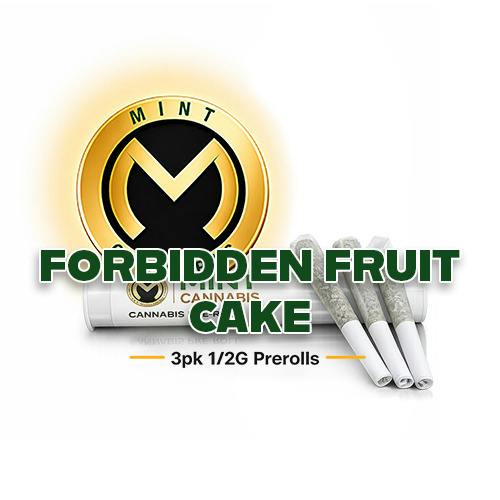 Mint Cannabis 0.5g/3pk Prerolls - Forbidden FRT CK at Mint Cannabis - Gainesville