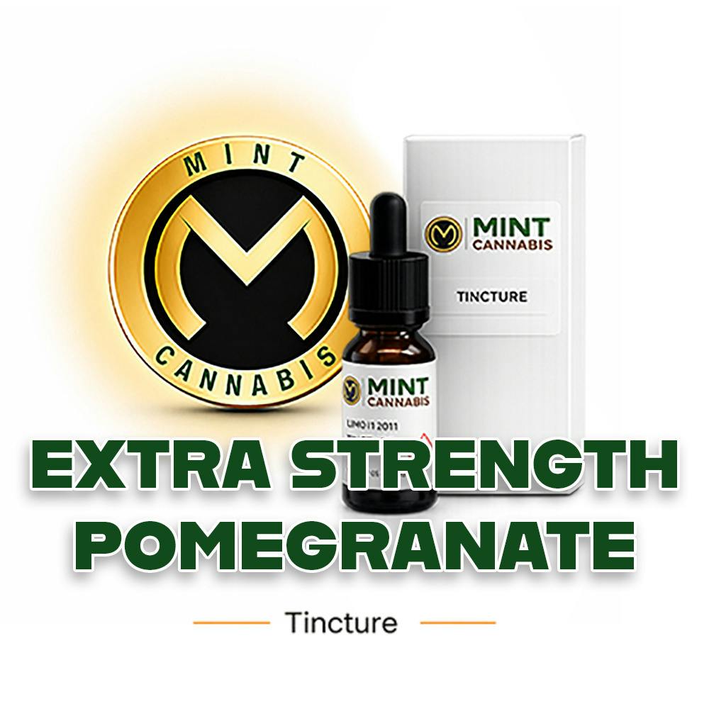 MCP - Tincture - Extra Strength 600mg - Pom.granate at Mint Cannabis - Stuart