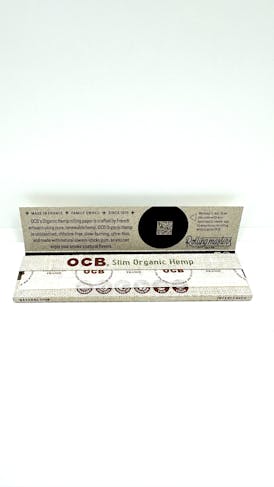 OCB – Organic Hemp Slim – Rolling Papers – No Tips