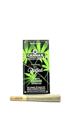 CannaRx - Ice Cream Cake - Indica - Pre-roll -.75g 3 Pack