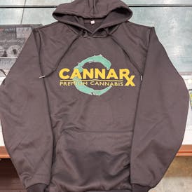 CannaRX - Black - Hoodie - L