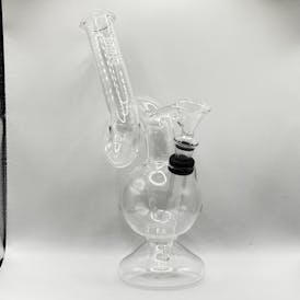 AFG - Phoenix Rising Upside Down Twisted Bubble Water Pipe - 8"