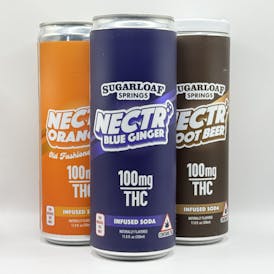 Cannabis Cured Dispensary - Drink - Nectr - Orange - 100mg