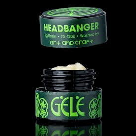 Gele- Live Rosin Badder- Headbanger- Hybrid - 1g