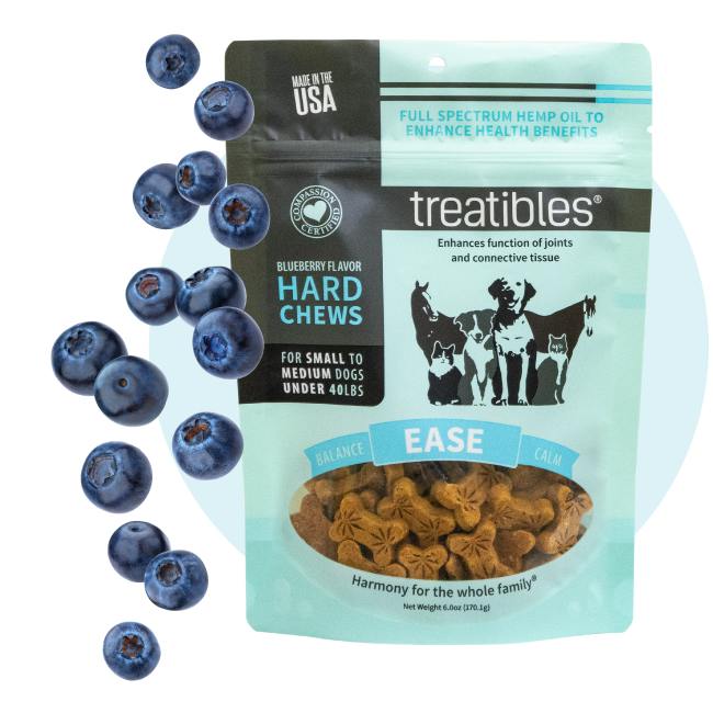 SMALL BLUEBERRY DOG TREATS