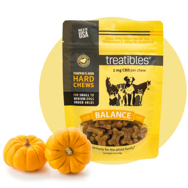 SMALL PUMPKIN DOG TREATS
