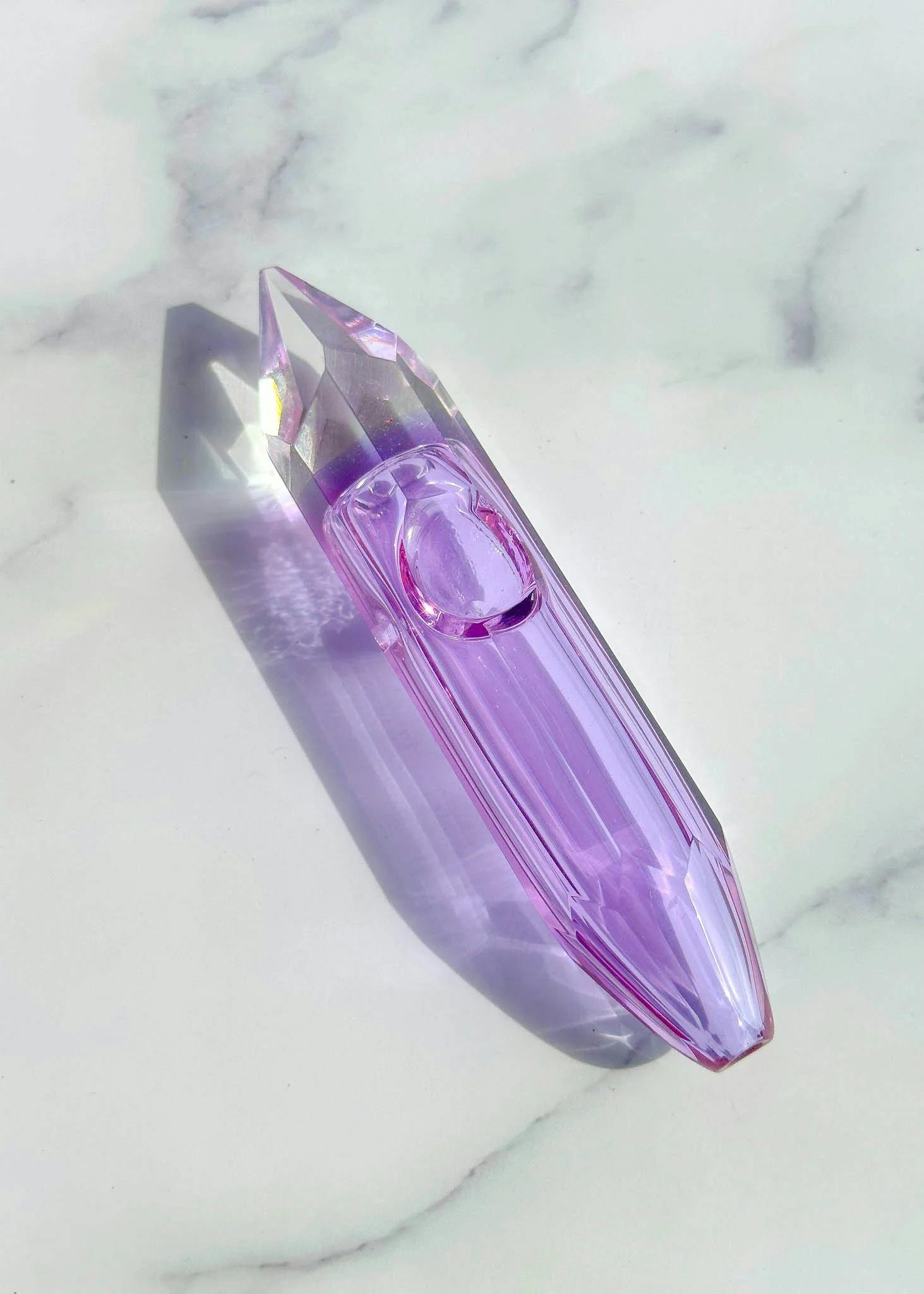CRYSTAL PIPE PURPLE