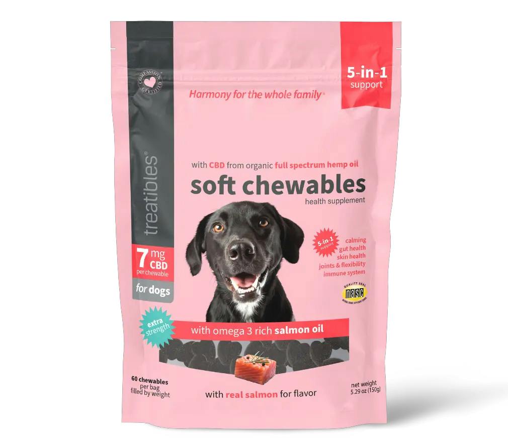 EXTRA STRENGTH SALMON SOFT CHEW DOG TREATS