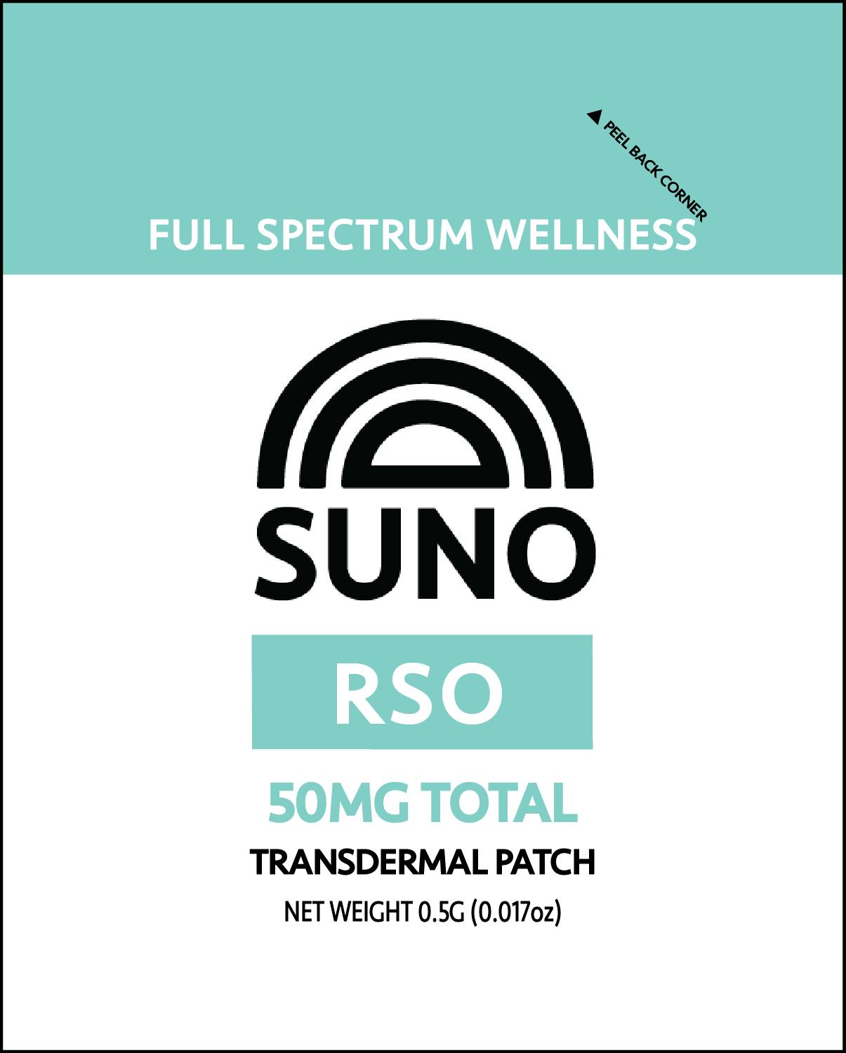 RSO TRANSDERMAL PATCH at Botanica