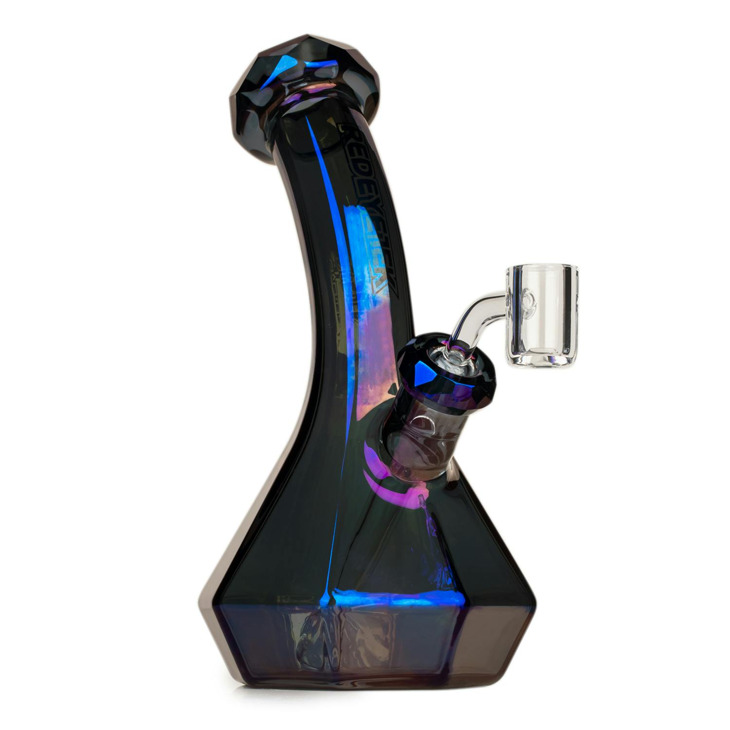 8" CARINA LEAN BACK BEAKER BLUE