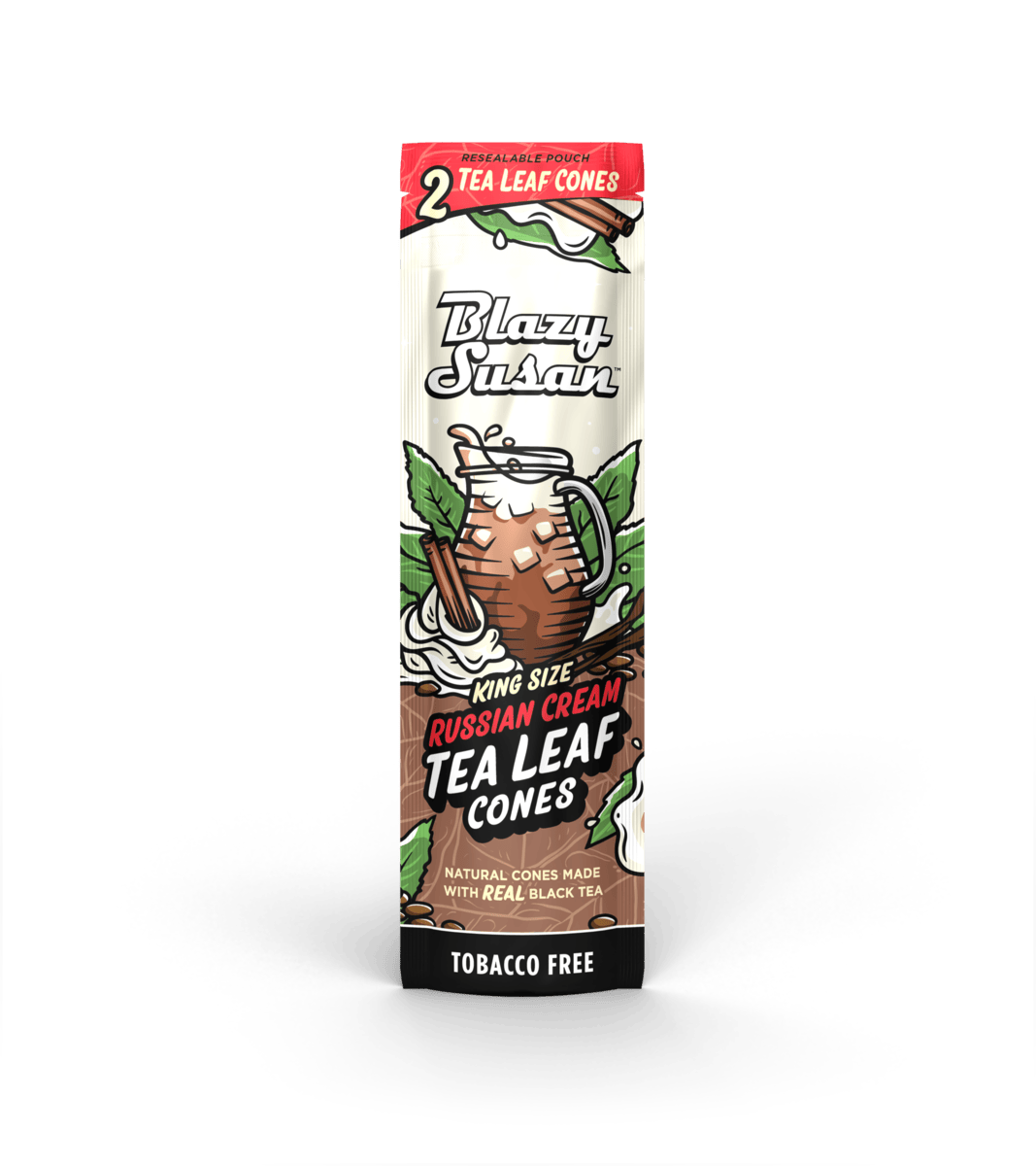 RUSSIAN CREAM TEA LEAF CONES