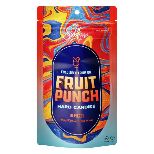 RSO FRUIT PUNCH HARD CANDY
