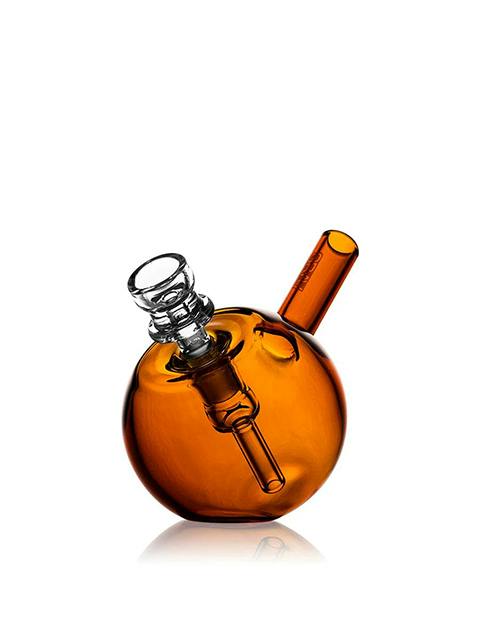 SPHERICAL POCKET BUBBLER AMBER