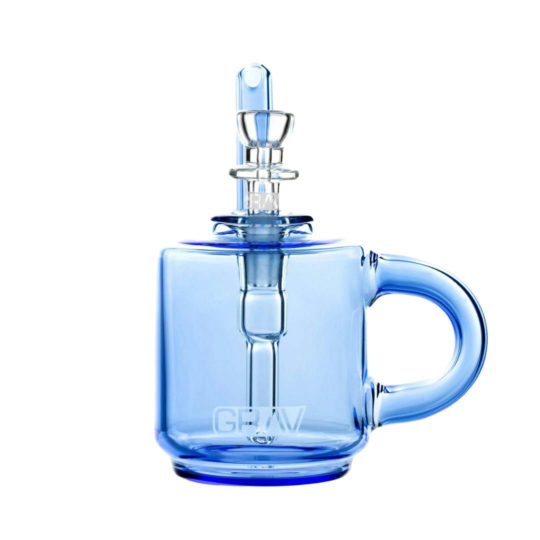 GRAV Coffee Mug Bubbler (Light Cobalt)