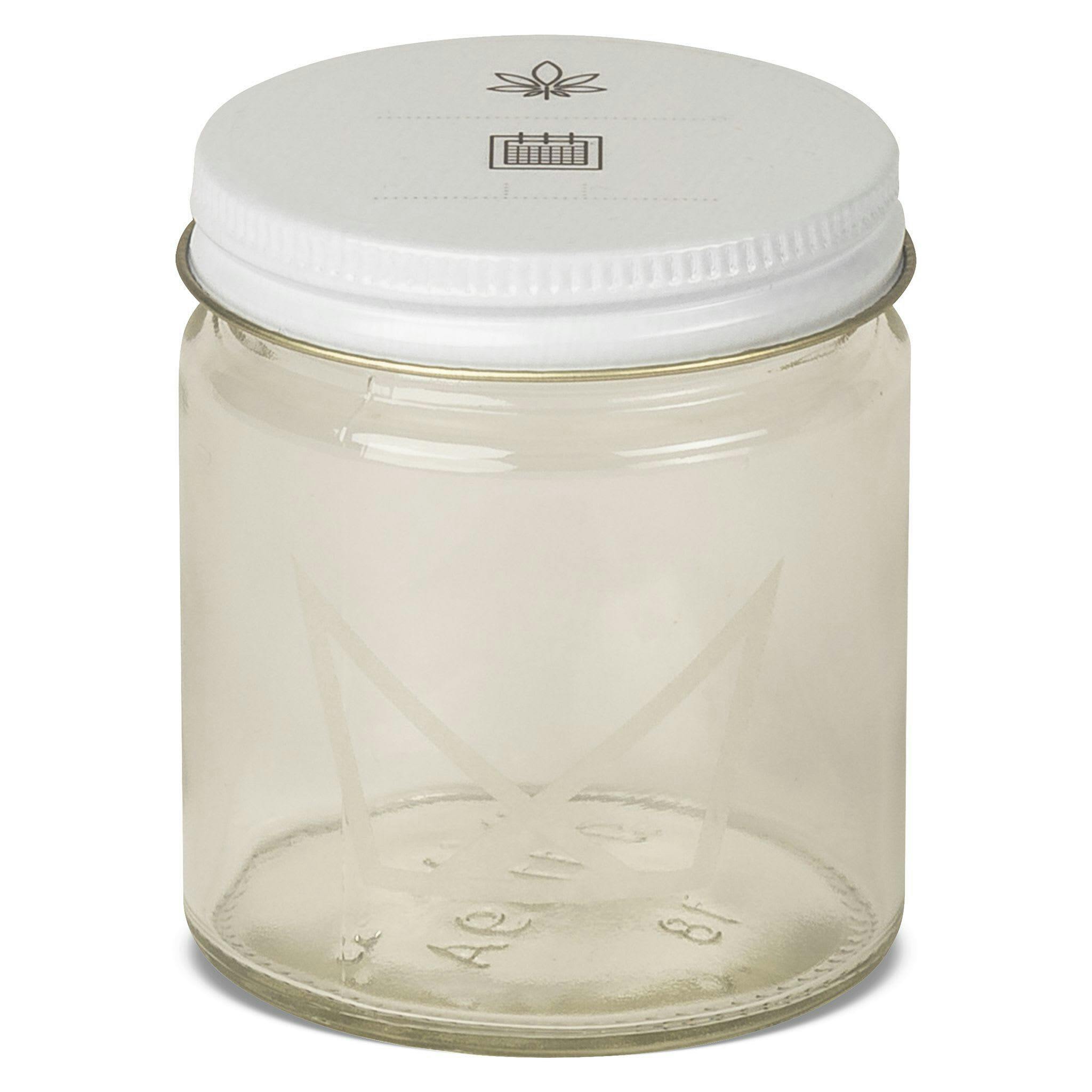 Curing Jar by Crown Cannabis Canada - Clear Jar