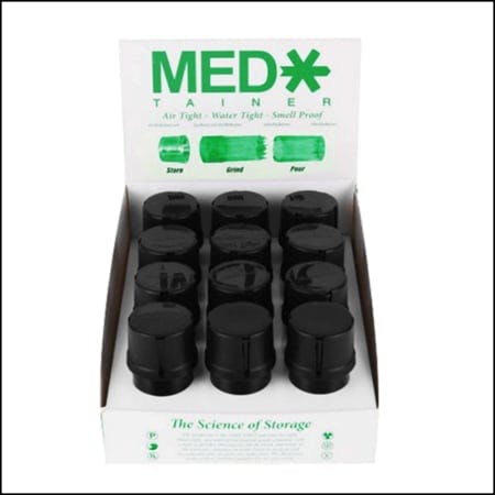 GRINDER & STASH (12) - Black