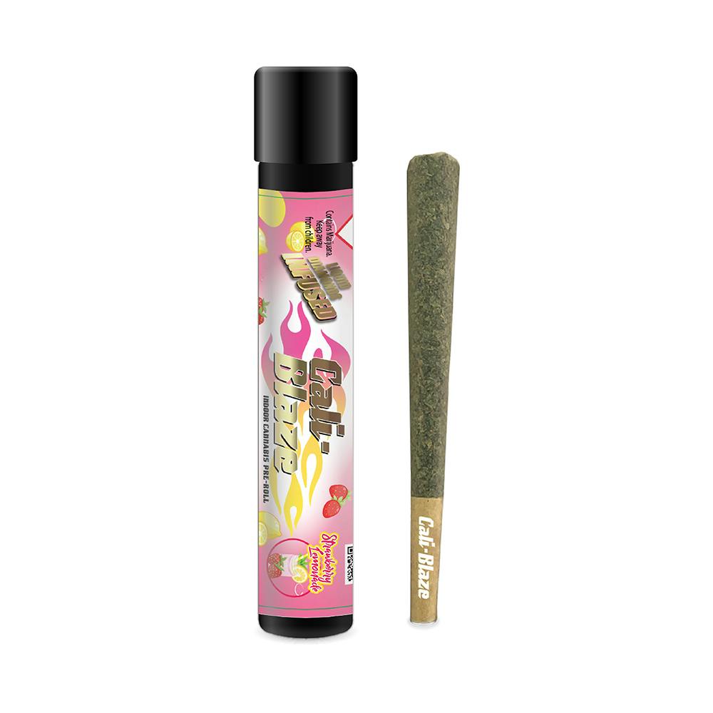 Cali Blaze Strawberry Lemonade Infused Joint 1.2 g