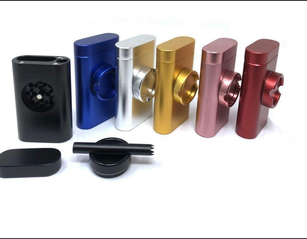 SirEEL Glass Metal Dugout with 30mm Grinder Each