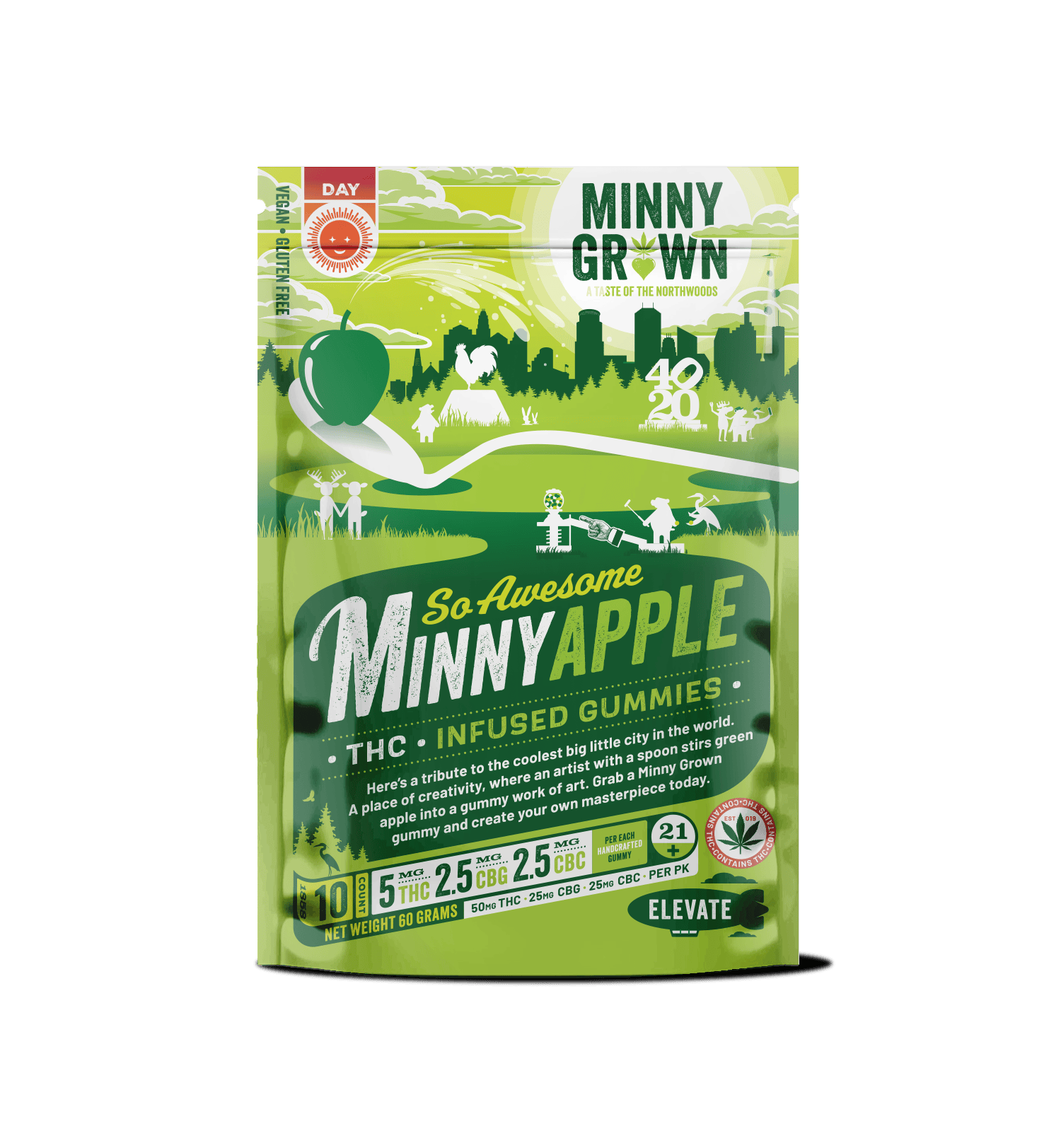 Minny Grown Gummies - Minny Apple cannabis product