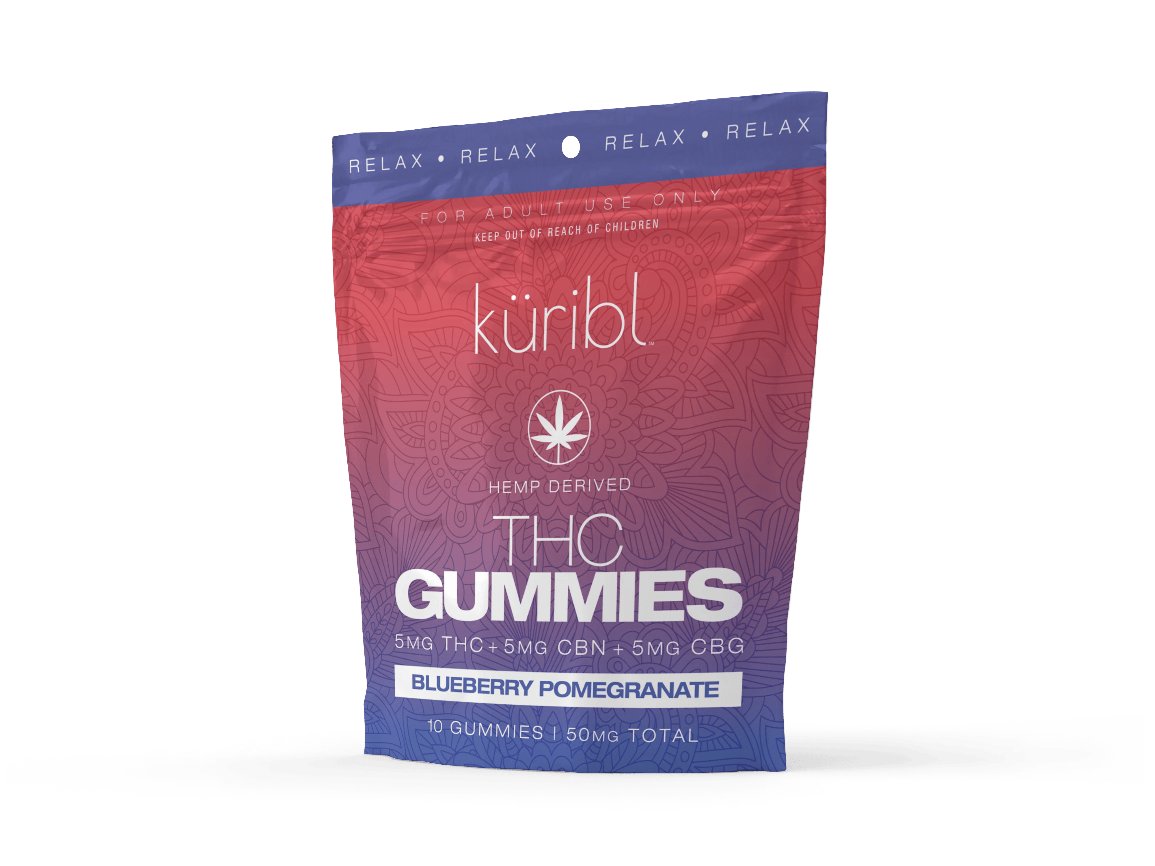 Kuribl - Relax - Blueberry Pomegranate cannabis product