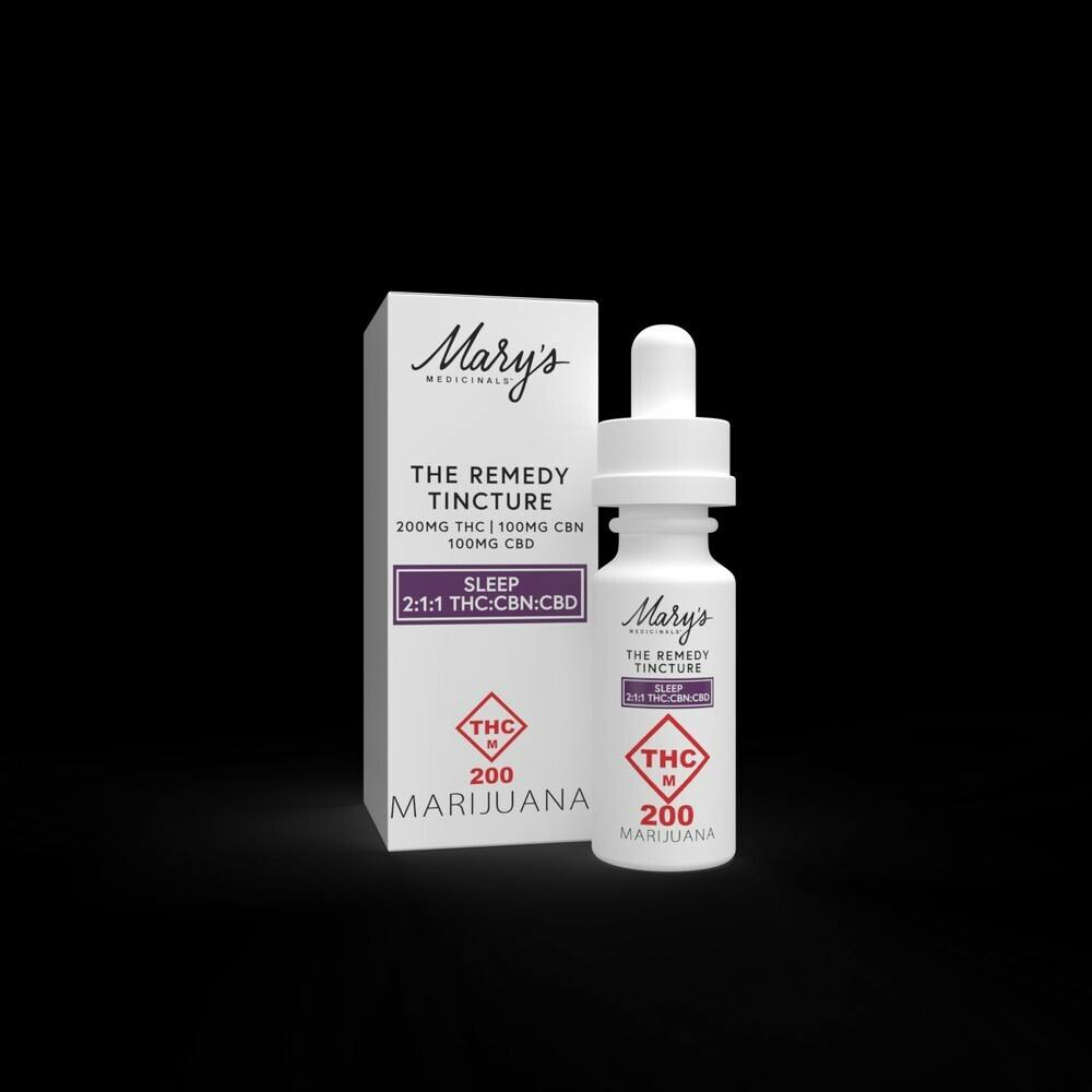Mary's Medicinals: Tincture | Sleep 2:1:1 | 200mg THC : 100mg CBD : 100mg CBN