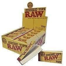 RAW Authentic Hemp & Cotton Perforated Wide Tips