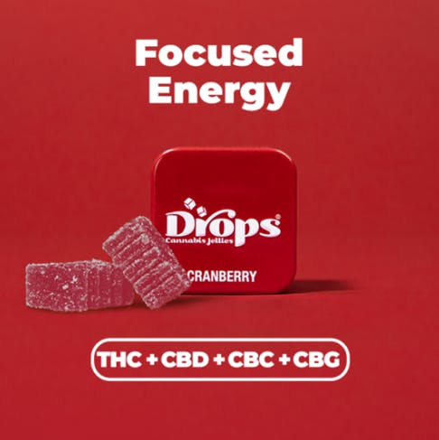 Drops - 1:1:1:1 — Cranberry