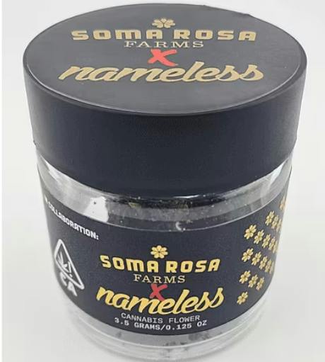 Soma Rosa Farms x Nameless - Sun Grown 3.5g Eighth - Hybrid (H)