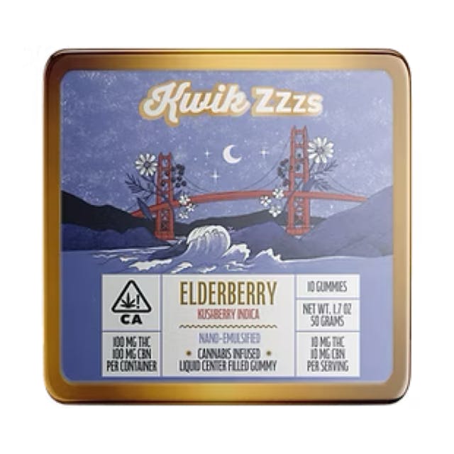 Kwik Ease: Liquid Center - Zzzs Elderberry Kushberry