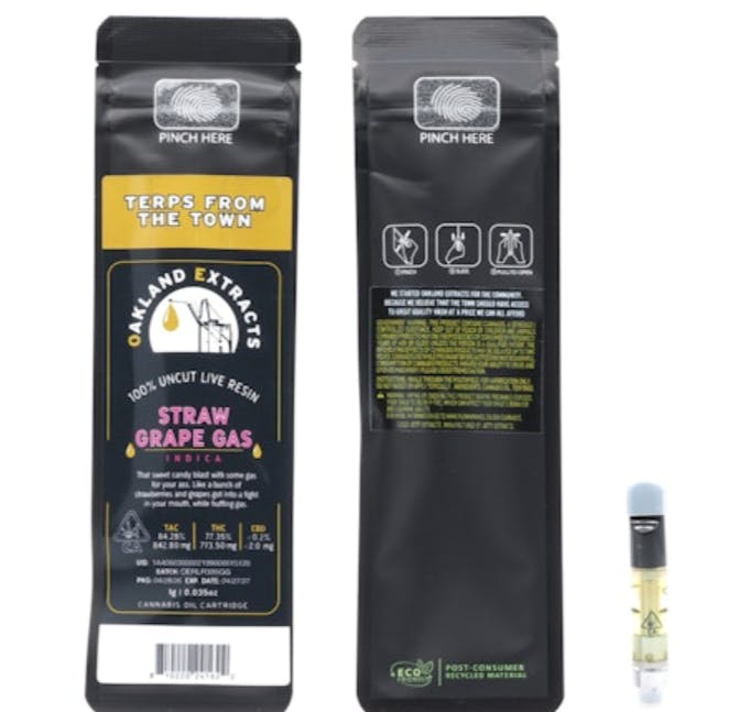 Oakland Extracts: Uncut - Straw Grape Gas