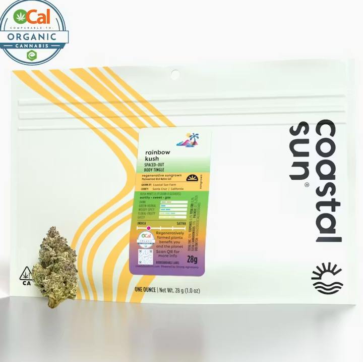 Coastal Sun - Greenhouse 28g Ounce - Rainbow Kush (I)