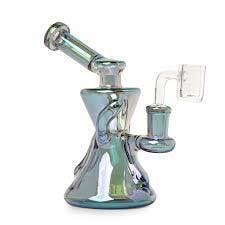 Red Eye Tek 6" Tall Green Metallic Terminator Finish Gamma Concentrate Recycler (K3141-1)