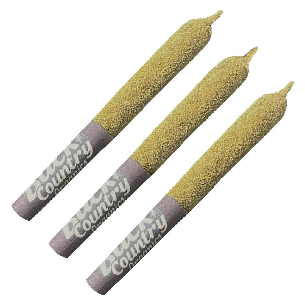 Back Country - GMO Bomb Rosin Infused Kief Coated Pre-Roll - Indica - 3x0.5g