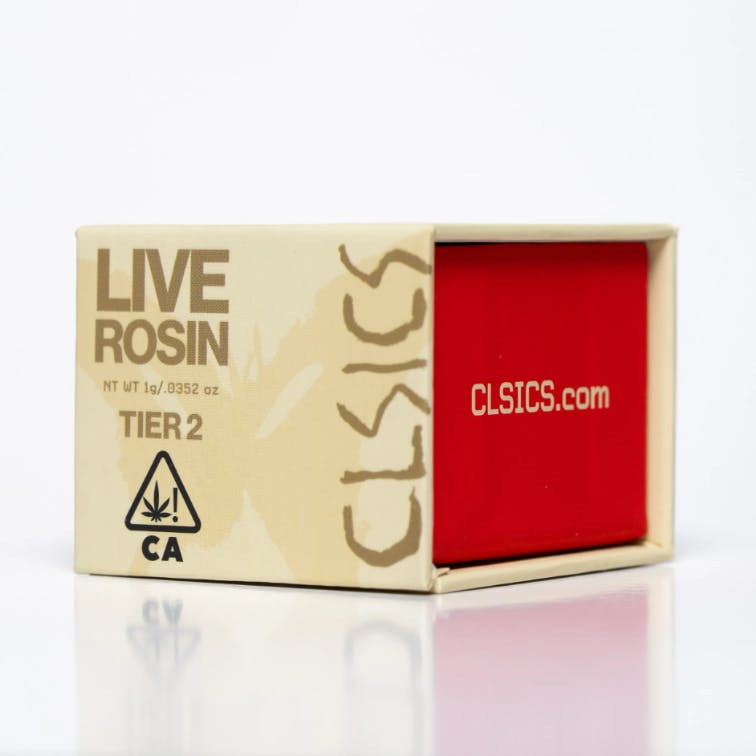 GOVERNMINT OASIS - TIER 2 LIVE ROSIN -1G - HYBRID - CLSICS