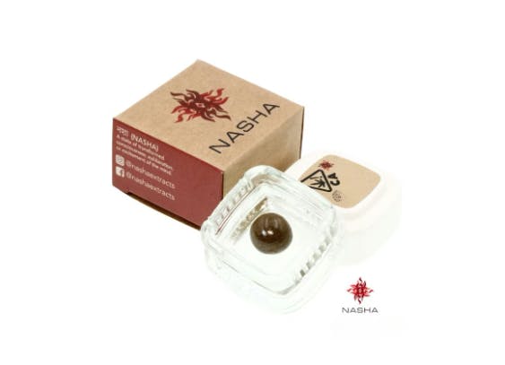 BLACKWATER OG - RED PRESSED HASH - 1.2G - HYBRID - NASHA