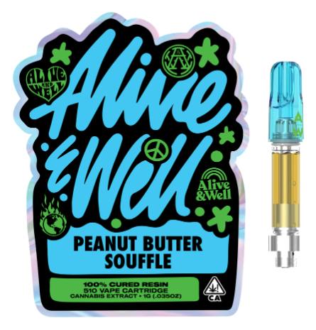 Peanut Butter Souffle | Indica Cartridge | Cured Resin | 1g