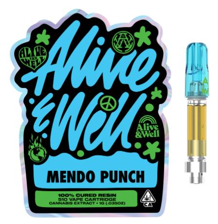 Mendo Punch | Indica Cartridge | Cured Resin | 1g