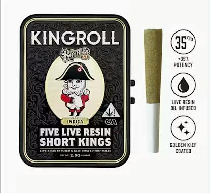 Flap Jack | Indica Live Resin Infused Pre-Roll Pack | 2.5g | 5 Pack