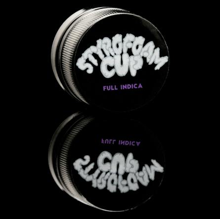 Styrofoam Cup | Indica Live Rosin Badder | 1g