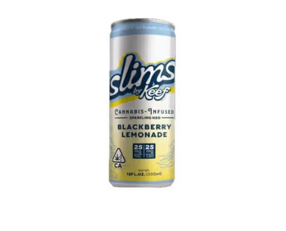 Blackberry Lemonade | 1:1 THC:CBD Sparkling Drink | 25mg THC + 25mg CBD | 12 fl oz