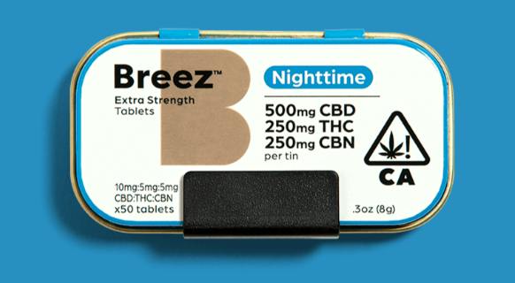 Extra-Strength Nighttime | 2:1:1 CBD:THC:CBN Tablets | 1000mg Total Cannabinoids | 50 Pieces